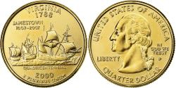 Us Coins - United States, Quarter, Quarter Dollar, 2007, U.S. Mint, Virginia 1788