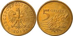 World Coins - Coin, Poland, 5 Groszy, 2013, Warsaw, , Brass, KM:278