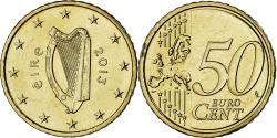 World Coins - IRELAND REPUBLIC, 50 Euro Cent, 2013, Sandyford, , Brass, KM:49