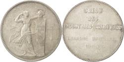 World Coins - France, Medal, French Fifth Republic, Business & industry, , Silver