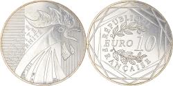 World Coins - France, 10 Euro, Monnaie de Paris, Coq, 2014, , Silver, Gadoury:EU657