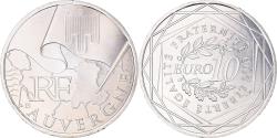 World Coins - France, 10 Euro, Auvergne, 2010, Paris, , Silver, KM:1646