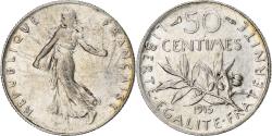 World Coins - France, 50 Centimes, Semeuse, 1915, Paris, Silver, , KM:854