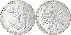 World Coins - Coin, GERMANY - FEDERAL REPUBLIC, 10 Mark, 1972, Munich, , Silver, KM:132