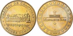 World Coins - France, Token, 60/ Château de Chantilly, 2006, Copper-nickel Aluminium, Monnaie