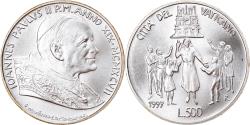 World Coins - Coin, VATICAN CITY, John Paul II, 500 Lire, 1997, Roma, , Silver