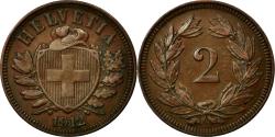 World Coins - Coin, Switzerland, 2 Rappen, 1912, Bern, , Bronze, KM:4.2