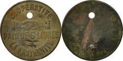 World Coins - France, Token, Coopérative La Fraternité, Pain de 6 Livres, , Base