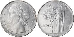 World Coins - Coin, Italy, 100 Lire, 1964, Rome, , Stainless Steel, KM:96.1