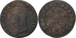 World Coins - France, 5 Centimes, Dupré, AN 8/5, Paris, A/B ?, Copper, , KM:640