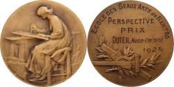 World Coins - France, Medal, Ecole des Beaux-Arts de Nantes, 1925, Bronze, Hippolyte