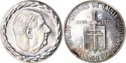 World Coins - France, Medal, Charles de Gaulle, Patriam Servando Victoriam Tvlit, History