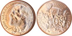 World Coins - Coin, France, Gambetta, 10 Francs, 1982, Paris, FDC, , Nickel-Bronze