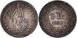 World Coins - Coin, Switzerland, Franc, 1943, Bern, , Silver, KM:24