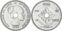 World Coins - Coin, Lao, Sisavang Vong, 10 Cents, 1952, Paris, , Aluminium, KM:E1