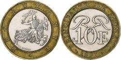World Coins - Monaco, Rainier III, 10 Francs, 1997, Monnaie de Paris, Bi-Metallic,