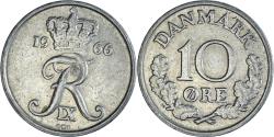 World Coins - Coin, Denmark, 10 Öre, 1966