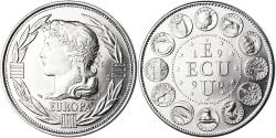 World Coins - France, Medal, Ecu Europa, Marianne, Politics, 1990, , Copper-nickel