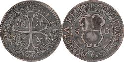 World Coins - Swiss Cantons, SOLOTHURN, 1/2 Batzen, 2 Kreuzer, 1793, Billon, , KM:35