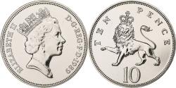World Coins - United Kingdom, Elizabeth II, 10 Pence, 1989, Llantrisant, BU, Copper-nickel