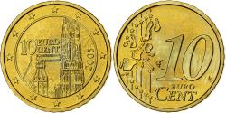 World Coins - Austria, 10 Euro Cent, 2005, Vienna, Brass, , KM:3085
