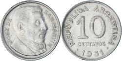 World Coins - Coin, Argentina, 10 Centavos, 1951