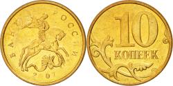 World Coins - Coin, Russia, 10 Kopeks, 2007, Saint-Petersburg, , Tombac plated Steel
