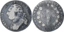 World Coins - France, Louis XVI, 12 deniers françois, 1792 / AN 4, Dijon, , Copper