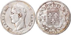 World Coins - Coin, France, Charles X, 5 Francs, 1829, Nantes, , Silver, KM:728.12