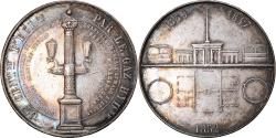 World Coins - Algeria, Medal, Compagnie Centrale de l'Eclairage au Gaz Hydrogène, 1852