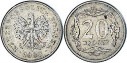 World Coins - Coin, Poland, 20 Groszy, 1996