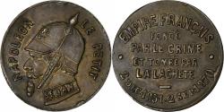 World Coins - France, Medal, satirique, Napoléon le Petit, La Lacheté, 1870, Bronze