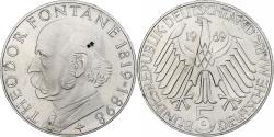 World Coins - Coin, GERMANY - FEDERAL REPUBLIC, 5 Mark, 1969, Karlsruhe, Germany, BE,