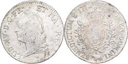 World Coins - France, Louis XV, Ecu, Écu de Béarn à la vieille tête, 1772, Pau, Silver