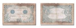 World Coins - Banknote, France, 20 Francs, 20 F 1905-1913 ''Bleu'', 1912, 1912-12-27
