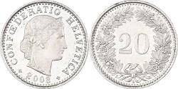 World Coins - Coin, Switzerland, 20 Rappen, 2003