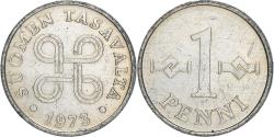 World Coins - Coin, Finland, Penni, 1973, , Aluminum, KM:44a