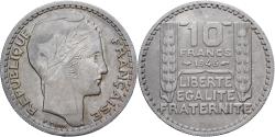World Coins - France, Turin, 10 Francs, 1946, Paris, , Copper-nickel, KM:908.1