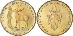 World Coins - Coin, VATICAN CITY, Paul VI, 20 Lire, 1974, Roma, , Aluminum-Bronze