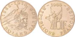 World Coins - Coin, France, Roland Garros, 10 Francs, 1988, Pessac, Tranche A,