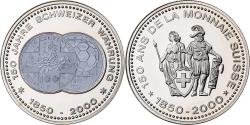 World Coins - Switzerland, Medal, 150 Ans de la Monnaie Suisse, FIFA Centennial World