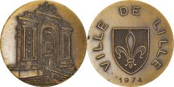 World Coins - France, Token, Ville de Lille, Geography, 1974, , Bronze