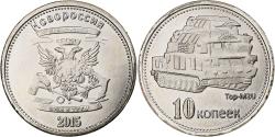 World Coins - Russia, 10 Kopeks, 2015, Novorossiya, Copper-nickel,