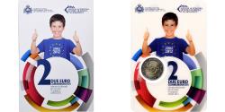 World Coins - San Marino, 2 Euro, 10 Years of Euros Cash, 2012, Rome, Bimetallic,