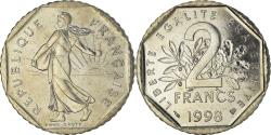 World Coins - Coin, France, Semeuse, 2 Francs, 1998, , Nickel, KM:942.1, Gadoury:547