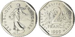World Coins - Coin, France, Semeuse, 2 Francs, 1999, Paris, FDC, , Nickel, KM:942.1