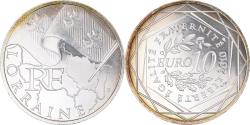 World Coins - France, 10 Euro, Lorraine, Euros des régions, 2010, , Silver