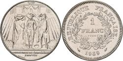 World Coins - France, 1 Franc, États généraux, 1989, MDP, Pattern, Nickel,