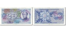 World Coins - Banknote, Switzerland, 20 Franken, 1972, 1972-01-24, KM:46t, EF(40-45)