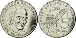 World Coins - Coin, France, Voltaire, 5 Francs, 1994, Paris, ESSAI, , Nickel, KM:1063